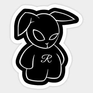 rabbit cool Sticker